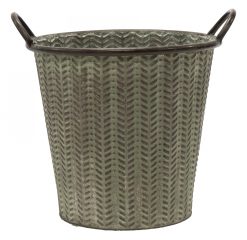 Folks Bone Planter Old Green